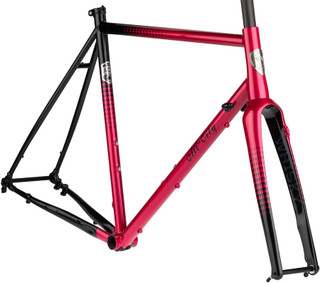 All-City Zig Zag Frameset Sour Cherry Seltzer