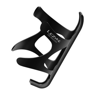 Lezyne CNC Bottle Cage, Aluminum, Bead Blast Black, Lightweight 39g