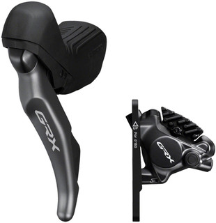 Shimano GRX ST-RX820 Shifter/Brake Lever with BR-RX820 Disc Brake Caliper