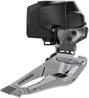 SRAM Rival eTap AXS Wide Front Derailleur - 2x12-Speed, Braze-on, Black