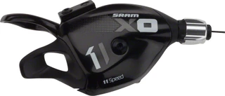 SRAM X01 11-Speed Trigger Shifter Includes Handlebar Clamp Black Gray White Logo