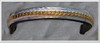 #GSBB1    Gold and Silver Harness Browband