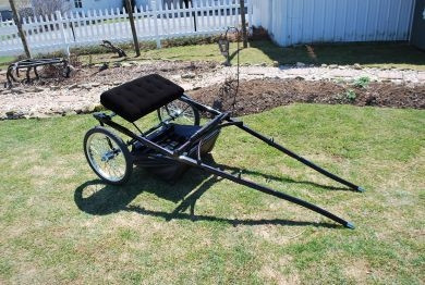 Deluxe Miniature Horse Show Cart