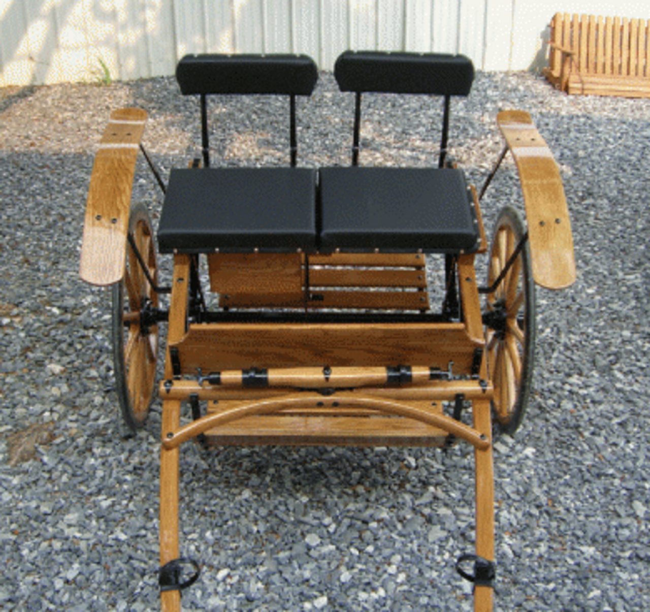 #01  Meadow Brook Cart with Wooden Wheels