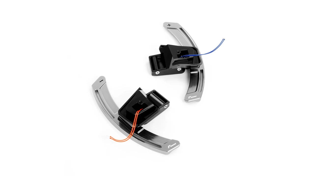 RacingLine Magnetic Billet Shift Paddles for VW Golf Mk8 & MQB Evo