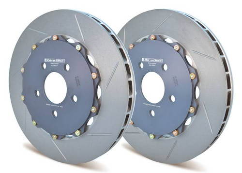 Girodisc Rear 2pc Rotors for Lamborghini Gallardo 2004-2008 - A2-034