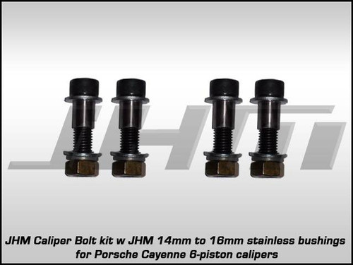 JHM Front Caliper Bolt Kit, Porsche Cayenne (Brembo 6-piston) - JHM-BTKPorscheC