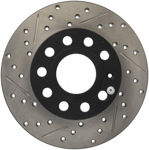 StopTech Sport Drilled & Slotted Brake Rotor; Front Right - 127.40057R