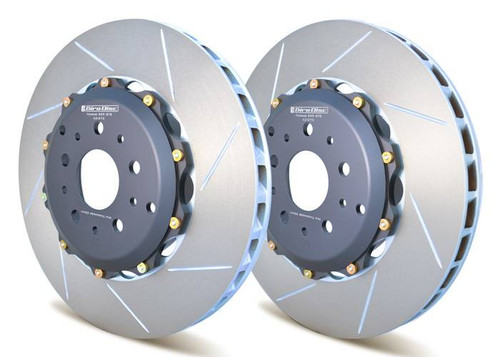 Girodisc Rear 2pc Floating Rotors for 599 GTB with optional CCM Rotors - A2-075