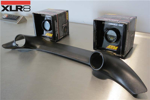 XLR8 V2 Gauge Pod - AEM Boost Gauge and AEM Wideband UEGO Gauge GAUCLUSV2-AEMGAUGE-COMBOPKG - GAUCLUSV2-AEMGAUGE-COMBOPKG