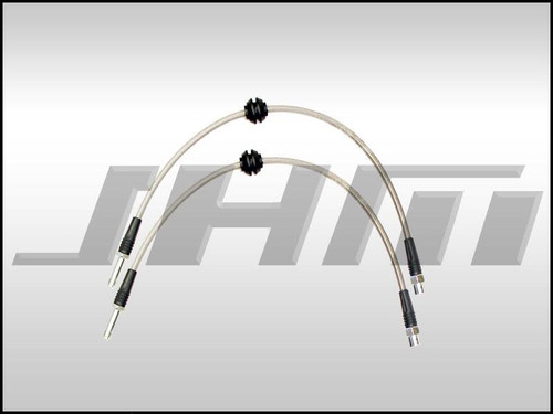 JHM Brake Line Kit-Stainless (JHM) Front Lines ONLY for B8 S4-S5 - JHM-SBLK1325F