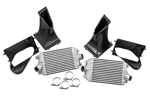 AWE Performance Intercooler Kit for Audi 2.7T (With Carbon Fiber Shrouds)