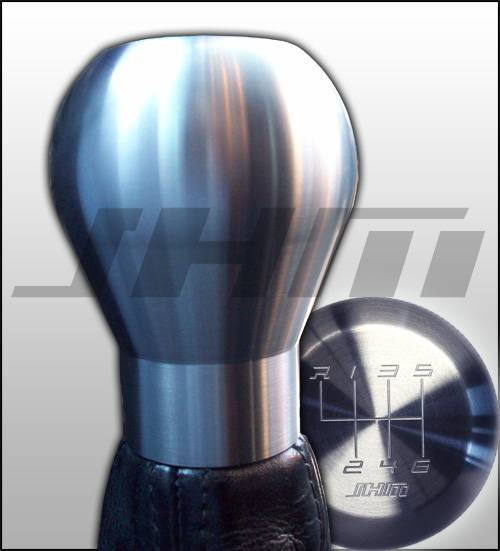 JHM Weighted Stainless Steel Shift Knob (5-Speed POWDERCOATED - Screw on style) for Audi-VW B5-C5 - JHM-WSKSSSC-1054