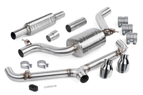 APR Resonated Catback Exhaust System - GTI (MK7.5) (Facelifted) | CBK0007