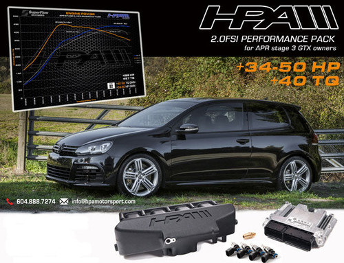 HPA 2.0T FSI Performance Pack for Stage 3 GTX - HVA-550-FSI-PK1