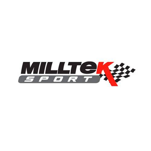 Milltek Cat Back Exhaust Cup System. Uses OE tailpipes - SSXPO019