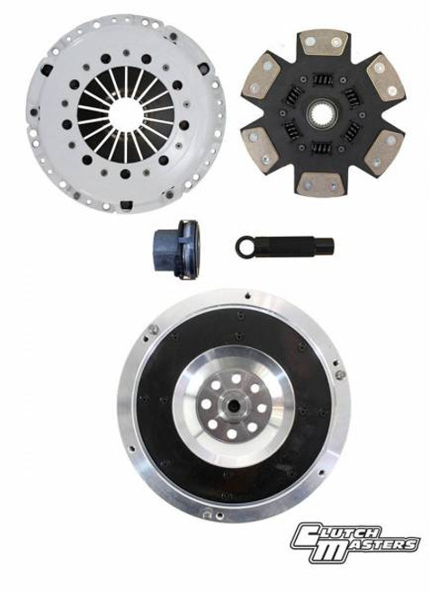 Clutch Masters FX400 6 Puck Single Disc - Flywheel Kit For BMW 325,330,525,530,X3,Z4 - 03CM3-HDC6-AK