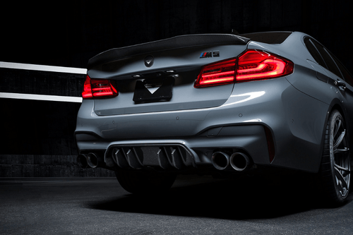 Vorsteiner VRS Aero Decklid Spoiler Carbon Fiber PP 2x Glossy For BMW M5 F90 - 5260BMV