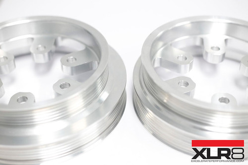 XLR8 Overdrive Pulley (179mm) For Audi 3.0T - XLR8-PUL-30T-CP-OD179
