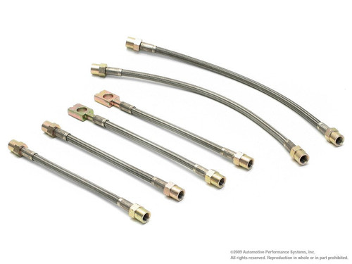 Neuspeed Sport Brake Lines For Passat B5 FWD - VAR-H.VW.6.223.CLR