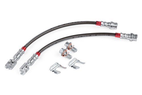 APR Braided Stainless Steel Brake Lines (Set of 2) - Rear for VW/Audi MQB | BRK00053