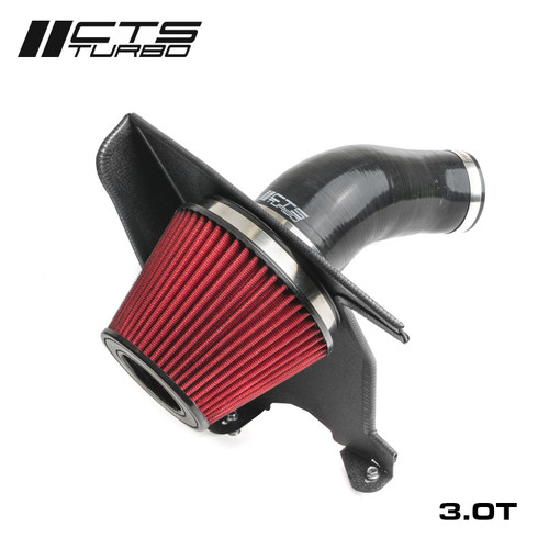 CTS TURBO B9 AUDI A4, ALLROAD, A5, S4, S5, RS4, RS5 HIGH-FLOW INTAKE (6? VELOCITY STACK) - CTS-IT-290R