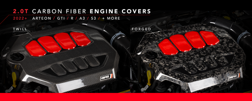 APR Engine Cover for MK8 GTI / Golf R and other 2.0T EA888.4 Engines - MS100232, MS100233