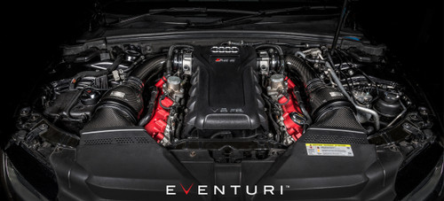 Eventuri Audi B8 RS5/RS4 Black Carbon Fiber Intake System - EVE-RS5-CF-INT