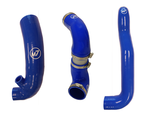 M7 Speed High Flow Intake & Intercooler Hose Kit Fits all R55 - R59 S Turbo Cars N14 Only Blue  56-314303