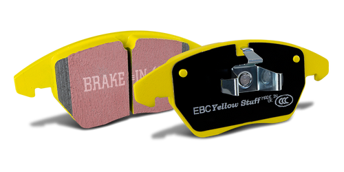 EBC 12+ Mercedes-Benz SL63 AMG 5.5 Twin Turbo (Cast Iron Rotors) Yellowstuff Rear Brake Pads DP42234R
