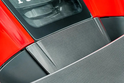 Capristo  Carbon Fiber Engine Bonnet Top Cover  -  Capristo Design For Ferrari F8 