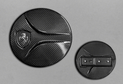 Capristo  Carbon Gas Cap (Matte) For Ferrari 488 