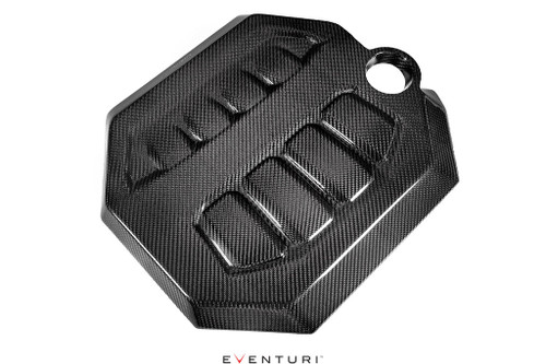 Eventuri VW Golf MK8 GTI / R Black Carbon Engine Cover EVE-EA8884-CF-ENG