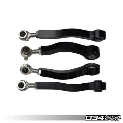 034Motorsport Density Line Adjustable Upper Control Arm Kit, Track Spec, B8/B8.5 Audi A4/S4/RS4, A5/S5/RS5, Q5/SQ5, C7/C7.5 A6/S6/RS6, A7/S7/RS7, & 95B Porsche Macan 034-401-1009