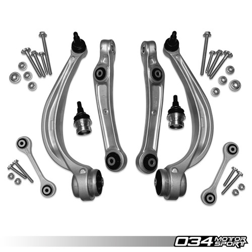 034Motorsport Density Line Lower Control Arm Kit, Audi C8, D5, & 4M/4M.5 Chassis 034-401-1081