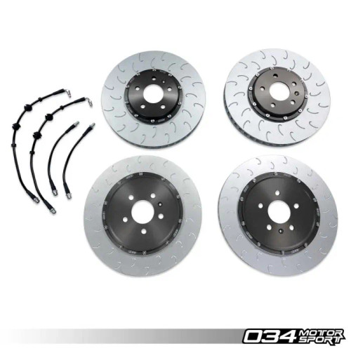 034Motorsport Dynamic+ Braking Packages, Gen 1 & Gen 1.5 Audi R8 (4.2 V8 & 5.2 V10) 034-301-0001-1-DSO