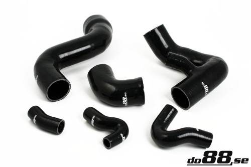 do88 Audi A4 01-05 / Seat EXEO 09-10 1.8T Pressure hoses Black | do88-kit61S