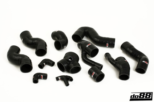do88 Audi S4/A6 2.7 Bi Turbo Pressure hoses Black | do88-kit109S