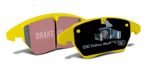 EBC 13+ Jaguar F-Type (Cast Iron Only) 3.0 Supercharged (380) Perf Pkg Yellowstuff Front Brake Pads DP42191R