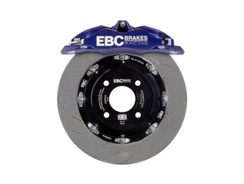 EBC Racing 12-19 BMW 3-Series (F30/F31/F34) Blue Apollo-4 Calipers 355mm Rotors Front Big Brake Kit | BBK022BLU-2