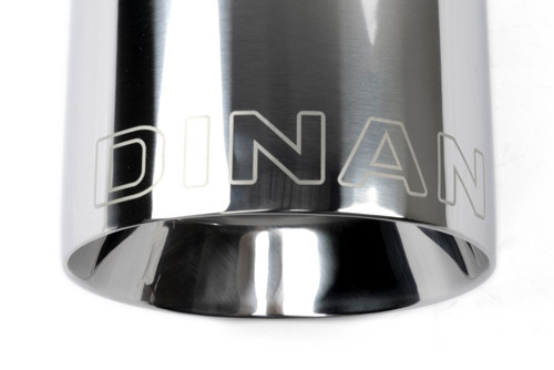 Dinan Double-Walled 4.5" Clamp-On Exhaust Tip (Polished) | D663-0645-BOX