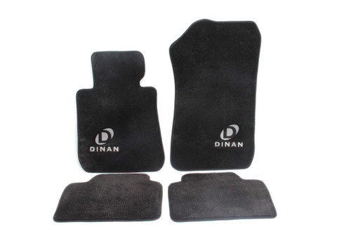 Dinan Signature Floor Mats - Black - 2009-2015 BMW 7-Series | D701-DNBW2308-4C-BLK