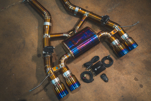 Valvetronic Designs BMW G87, M2 3.0L Axleback Grade 5 Titanium Exhaust Suite