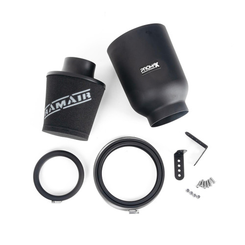 Ramair ProMax Large Universal Foam 90mm Alloy Neck Air Filter in Enclosed Airbox | PML-90-FA-102