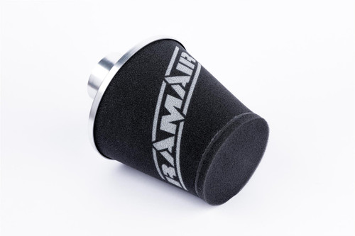 Ramair Foam Performance Universal Cone Air Medium Filter Coupler - 100mm Silver | JS-175-100-SL