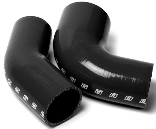 Turbosmart 90 Reducer Elbow 2.0in - 2.50in - Black | TS-HRE92025-BK
