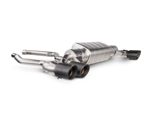 Akrapovic 20-22 BMW M340i (G20, G21) Slip-On Line (Titanium) (Requires BMW Part #18308686640) | S-BM/T/30H