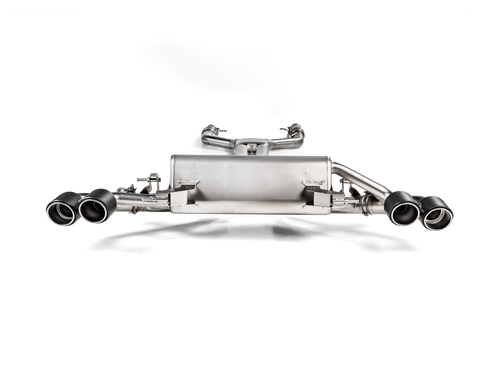 Akrapovic 17-19 Alfa Romeo Giulia Quadrifoglio Evolution Line Cat Back (Titanium) | S-AR/TI/1H