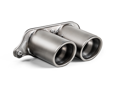 Akrapovic 2018 Porsche 911 GT3 RS (991.2) Tail Pipe Set (Titanium) | TP-T/S/19