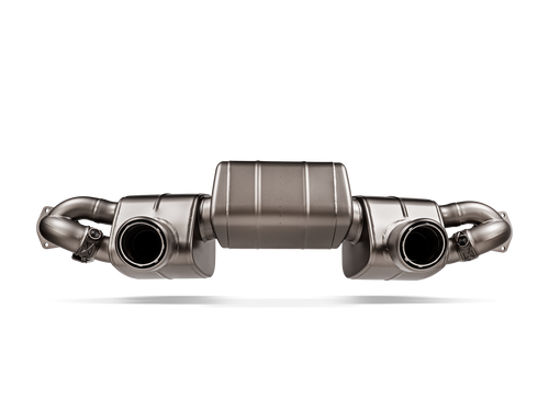 Akrapovic 2022+ Porsche 718 Cayman GT4 RS Slip-On Race Line (Titanium) | S-PO/TI/24